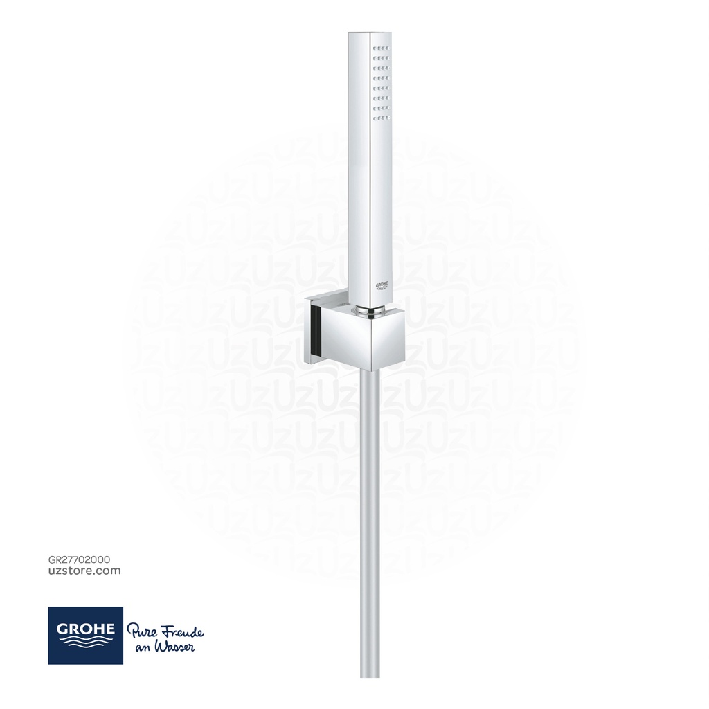 GROHE Euphoria Cube Stick Wall holder set 1 spray , 27702000 , chrome ...